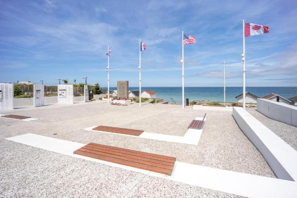 La Passerelle - Terrace And Balcony With Sea View Luc-sur-Mer Exterior foto